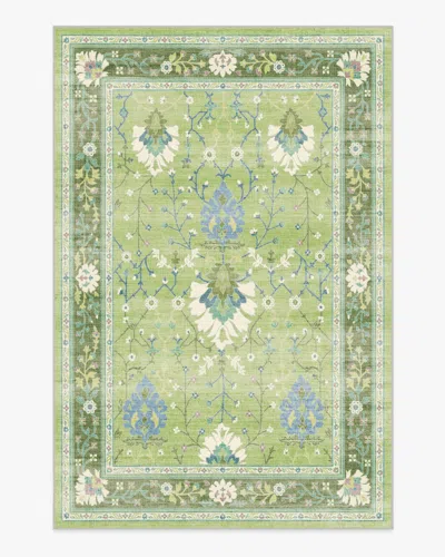 Ruggable Serafina Green Flatwoven Rug In Multi