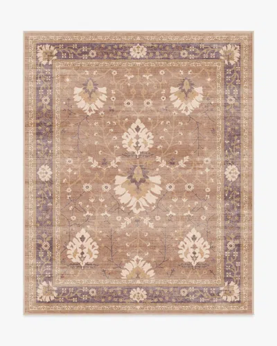 Ruggable Serafina Taupe & Plum Flatwoven Rug In Multi