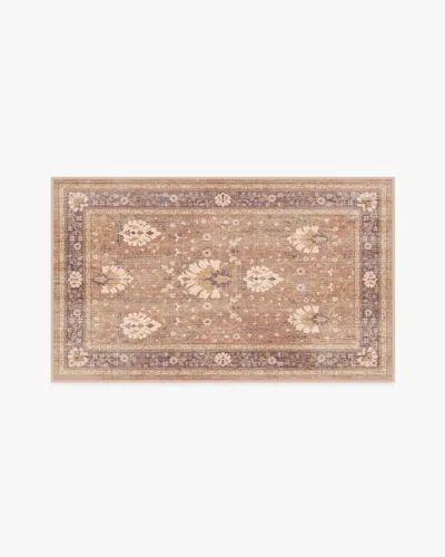 Ruggable Serafina Taupe & Plum Flatwoven Rug In Multi