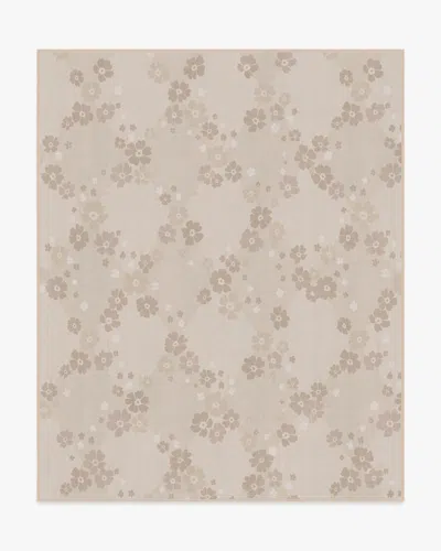 Ruggable Serene Light Natural Flatwoven Rug In Animal Print