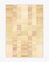 Ruggable Shadow Stripe Gold Flatwoven Rug In Gold
