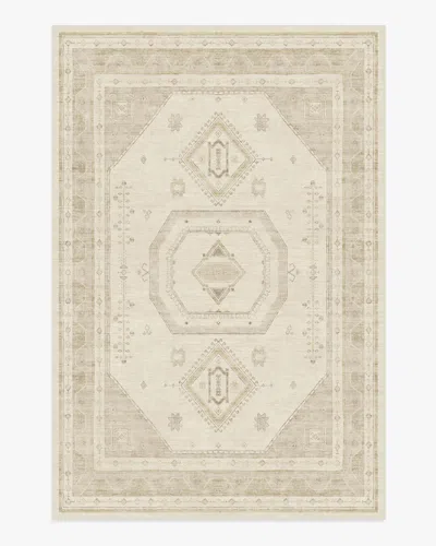 Ruggable Shira Ivory & Natural Flatwoven Rug In Brown