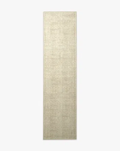 Ruggable Sierra Birch & Natural Flatwoven Rug In White