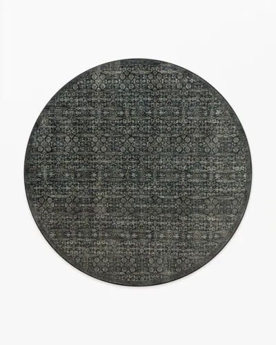 Ruggable Sierra Soft Black Flatwoven Rug In Gray