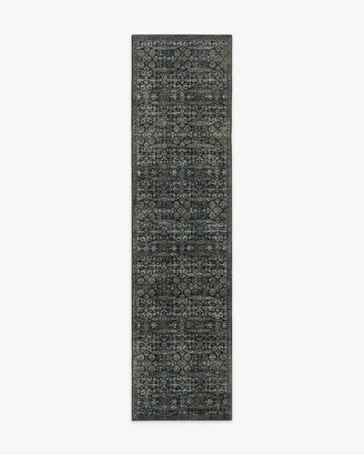 Ruggable Sierra Soft Black Flatwoven Rug