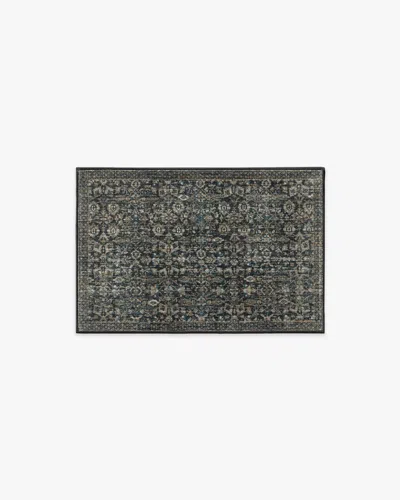 Ruggable Sierra Soft Black Flatwoven Rug