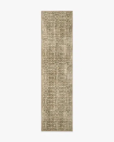 Ruggable Sierra Wheat Flatwoven Rug In Green