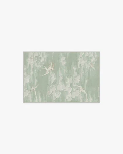 Ruggable Silvi Clouds Seaspray Flatwoven Rug By Sanderson In Gray