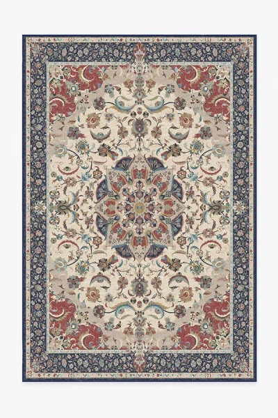 Ruggable Sima Royal Blue Flatwoven Rug In Multi