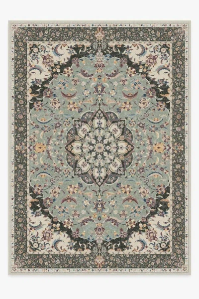Ruggable Sima Sage Flatwoven Rug In Green