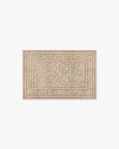 Ruggable Simply Severn Soft Pink Flatwoven Rug By Morris & Co. In Neutral