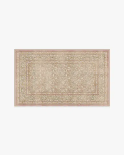 Ruggable Simply Severn Soft Pink Flatwoven Rug By Morris & Co. In Multi