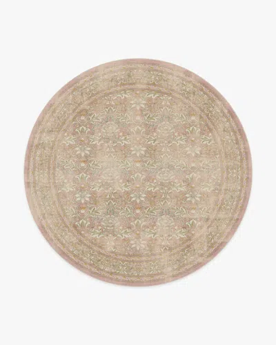 Ruggable Simply Severn Soft Pink Flatwoven Rug By Morris & Co. In Orange