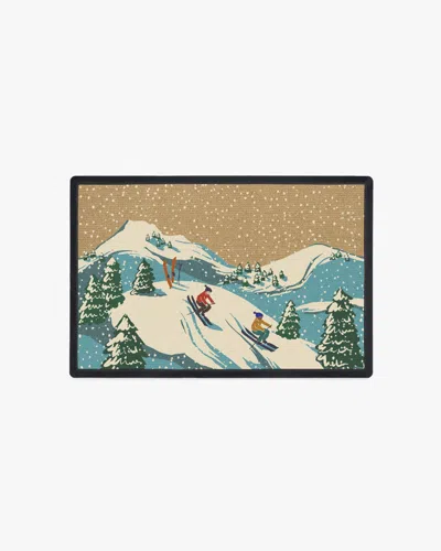 Ruggable Ski You Washable Doormat In Multi