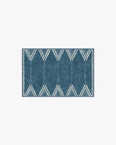Ruggable Sloane Blue Flatwoven Rug