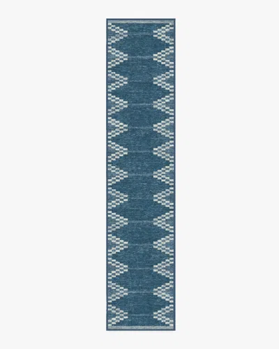 Ruggable Sloane Blue Flatwoven Rug