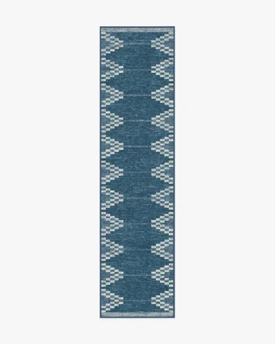 Ruggable Sloane Blue Flatwoven Rug