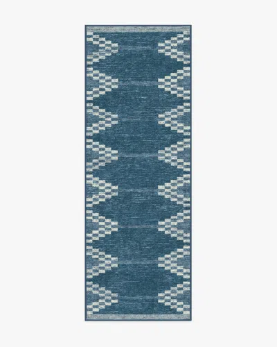 Ruggable Sloane Blue Flatwoven Rug