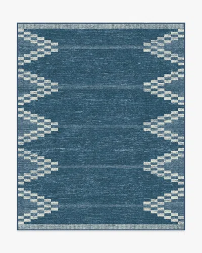 Ruggable Sloane Blue Flatwoven Rug