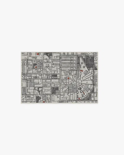 Ruggable Smugglers Geo Grey Flatwoven Rug In Gray