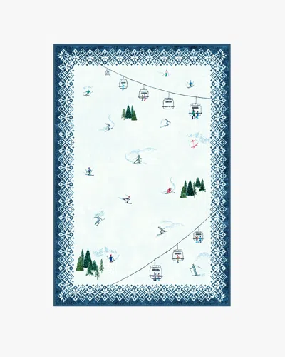 Ruggable Snow Day Multicolor Flatwoven Rug