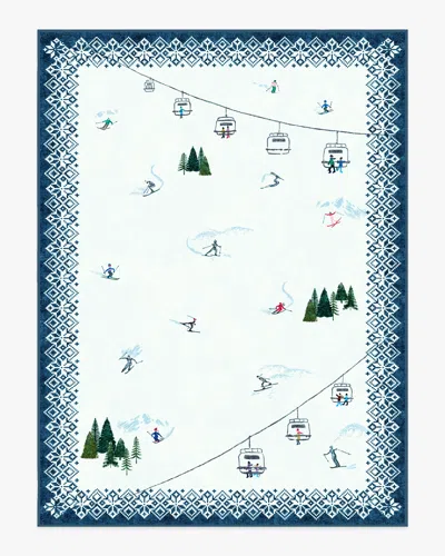 Ruggable Snow Day Multicolor Flatwoven Rug