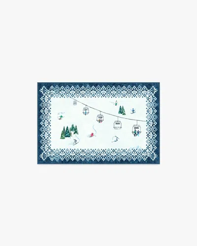 Ruggable Snow Day Multicolor Flatwoven Rug