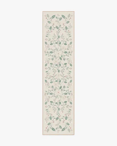 Ruggable Snowberry Cream Flatwoven Rug In Multi