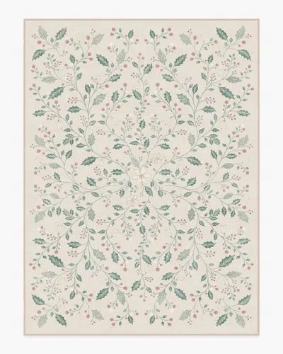 Ruggable Snowberry Cream Flatwoven Rug In Neutral