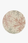 Ruggable Snowflake Creme Flatwoven Rug In Multi