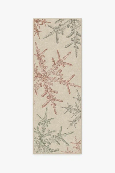 Ruggable Snowflake Creme Flatwoven Rug In Neutral