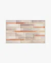 Ruggable Solar Drift Rust & Grey Flatwoven Rug In Multi