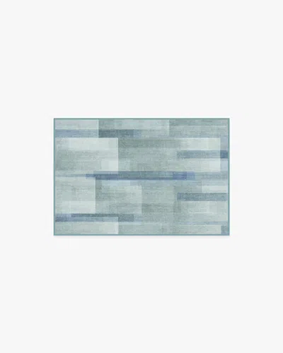 Ruggable Solar Drift Solar Blue Flatwoven Rug