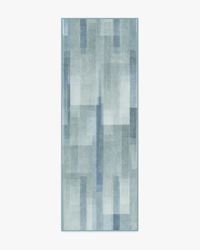 Ruggable Solar Drift Solar Blue Flatwoven Rug