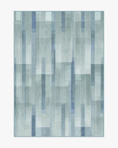 Ruggable Solar Drift Solar Blue Flatwoven Rug