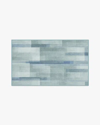 Ruggable Solar Drift Solar Blue Flatwoven Rug