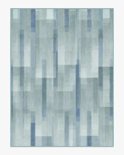 Ruggable Solar Drift Solar Blue Flatwoven Rug