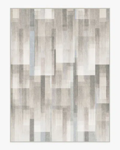Ruggable Solar Drift Warm Grey Flatwoven Rug In Gray