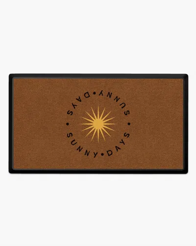 Ruggable Solar Return Large Doormat In Brown