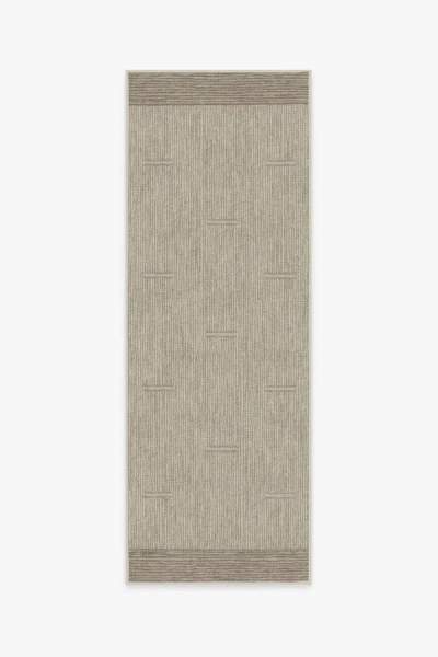 Ruggable Solvi Stone Flatwoven Rug In Brown