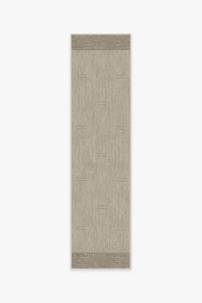 Ruggable Solvi Stone Flatwoven Rug In Brown