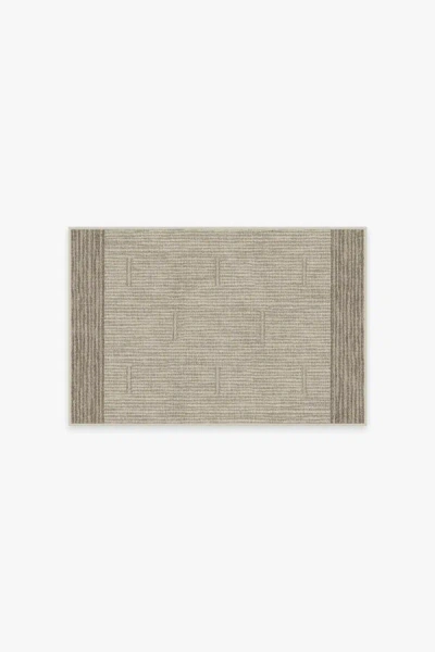 Ruggable Solvi Stone Flatwoven Rug In Brown