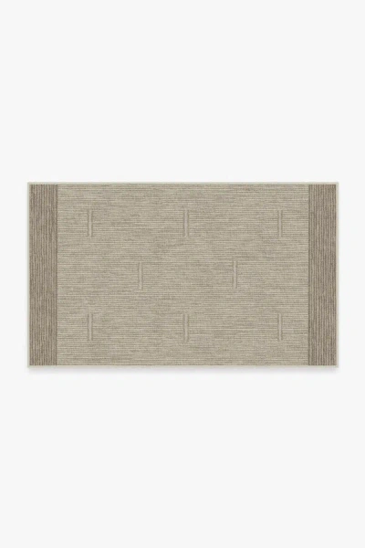 Ruggable Solvi Stone Flatwoven Rug In Brown