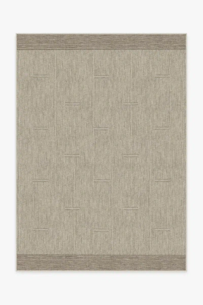 Ruggable Solvi Stone Flatwoven Rug In Brown