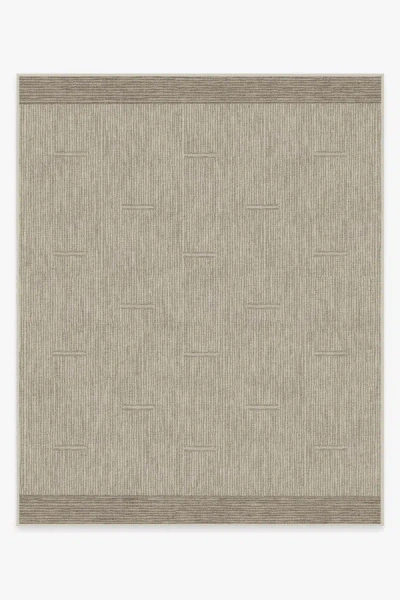 Ruggable Solvi Stone Flatwoven Rug In Brown