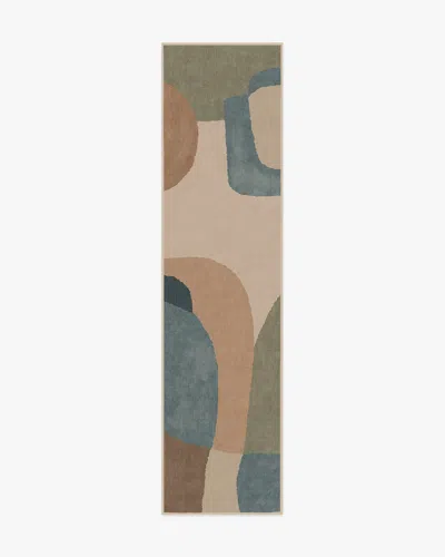 Ruggable Sonia Sand & Ocean Flatwoven Rug By Justina Blakeney In Brown