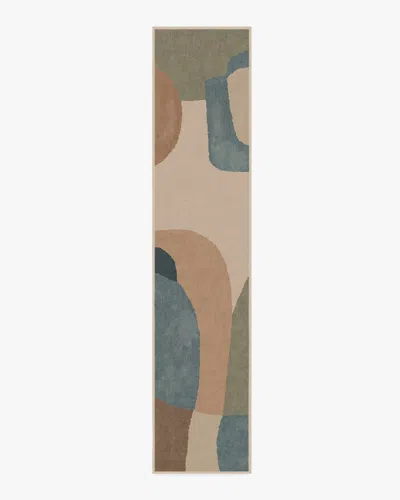 Ruggable Sonia Sand & Ocean Flatwoven Rug By Justina Blakeney In Brown
