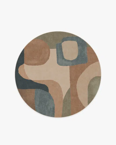 Ruggable Sonia Sand & Ocean Flatwoven Rug By Justina Blakeney In Brown