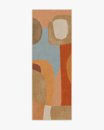 Ruggable Sonia Terra & Sage Flatwoven Rug By Justina Blakeney In Brown