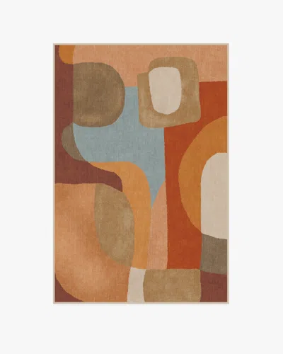 Ruggable Sonia Terra & Sage Flatwoven Rug By Justina Blakeney In Brown